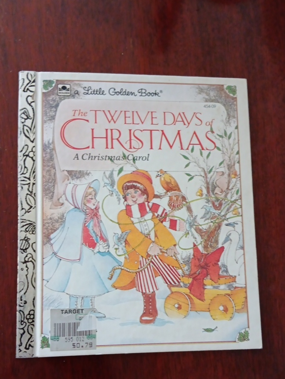 1983 The Twelve Days of Christmas Little Golden Book -